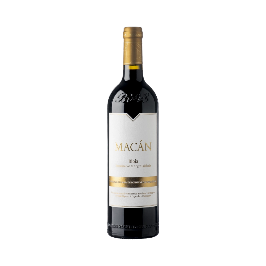 Rượu Vang Đỏ Tây Ban Nha Benjamin de Rothschild & Vega Sicilia Macan Rioja DOCa 2020